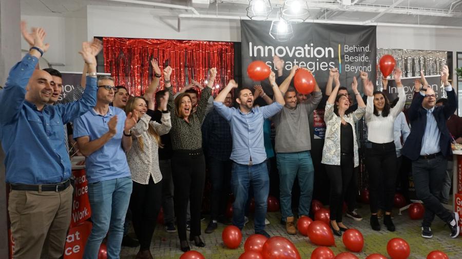 Innovation Strategies, recognised as Best Workplace in Spain